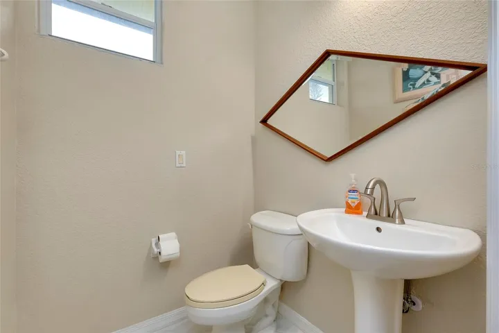 Half Bathroom In Garage