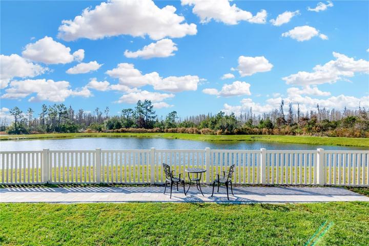 Backyard view