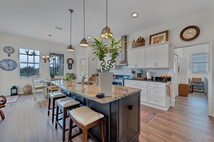 Open Kitchen Area. Laundry Room to the right.