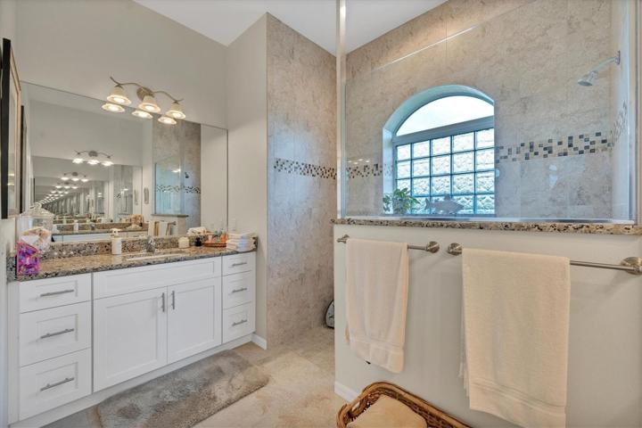 Master Bath & walk in shower.