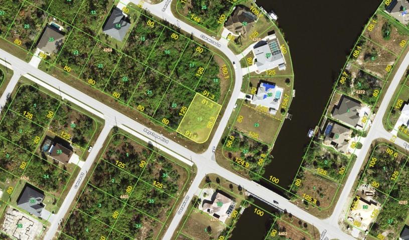 Some larger, newer homes nearby.