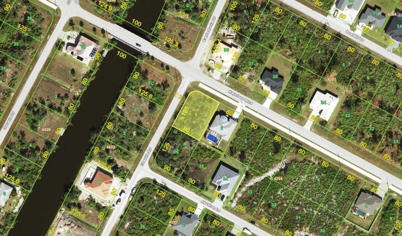 Some larger, newer homes nearby.