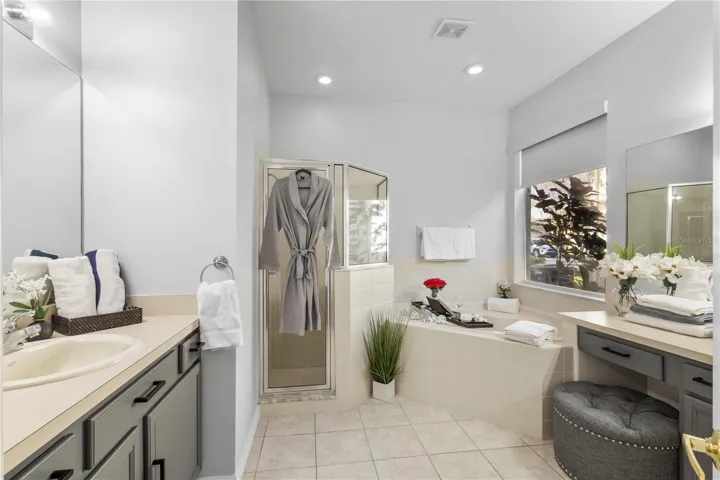 Luxury Remodeled Primary Spa-like Bath - Updated Cabinetry