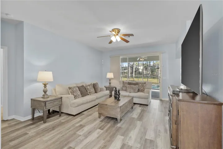 Living Area - Luxury Vinyl Flooring
