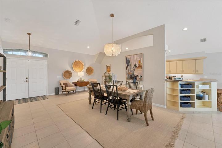 Open floor plan
