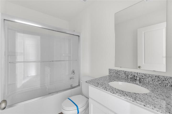 Shower doors added by the owner!