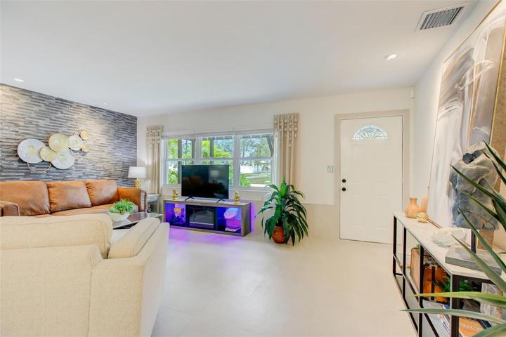 Spacious Living Room Directly Right of Front Door.