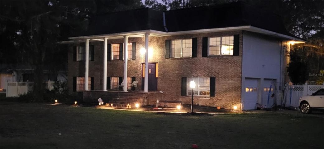 Front of the house