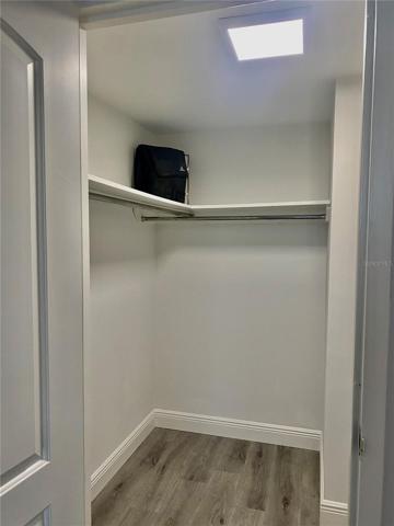 Master walk in closet