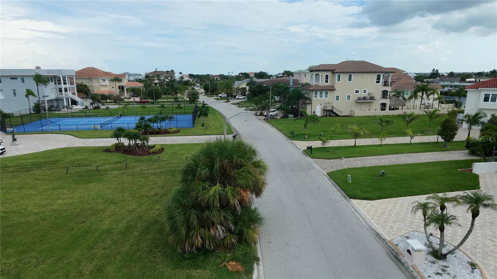 Street Aerial view