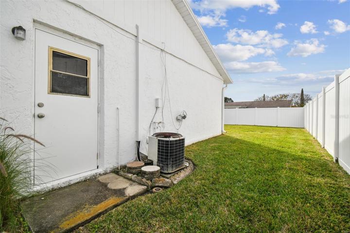 Large Fenced In Yard