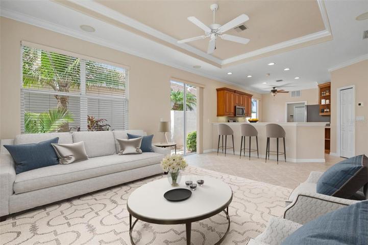 Virtually Staged - Great Room