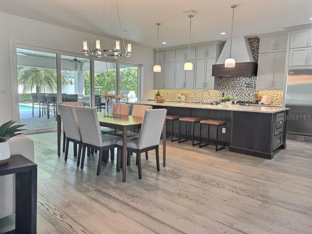Living/Dining (Staged)