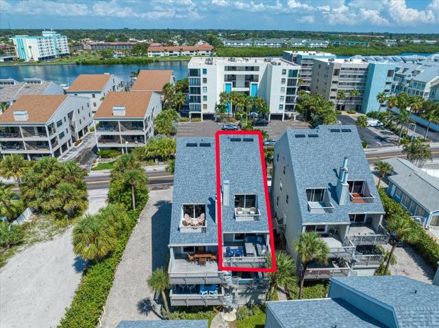 End unit with 2 West facing balconies