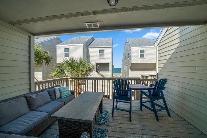 Ocean view from the living room balcony