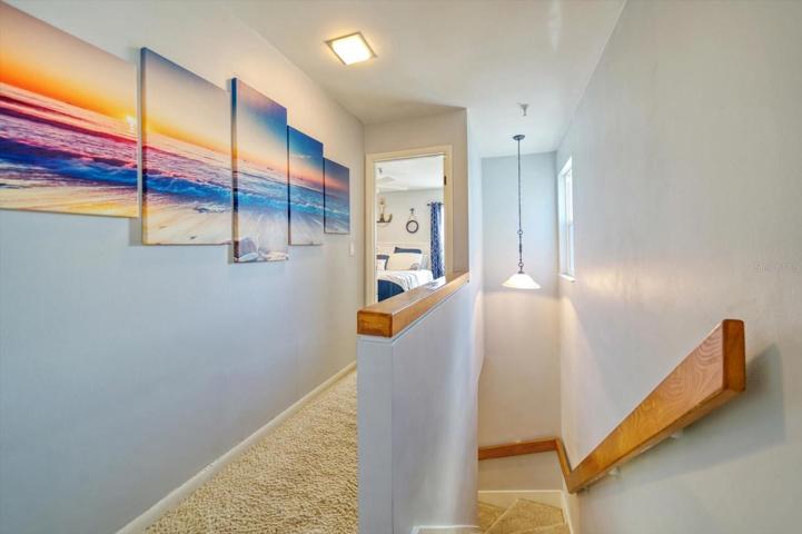 2nd floor landing leading to the 2nd bedroom