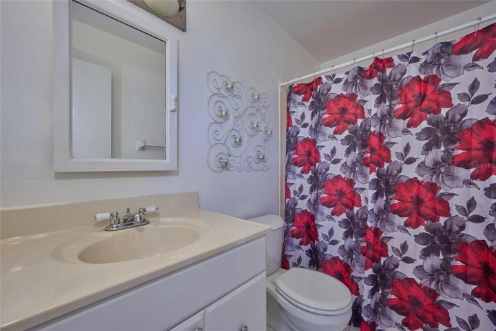 Master bath offers a shower (no tub)
