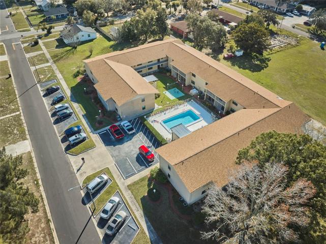 Overhead view of the community