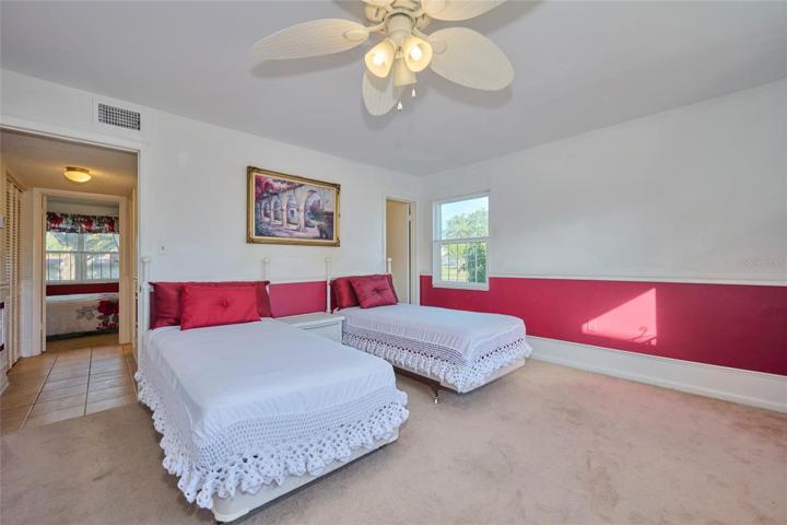 Spacious master bedroom