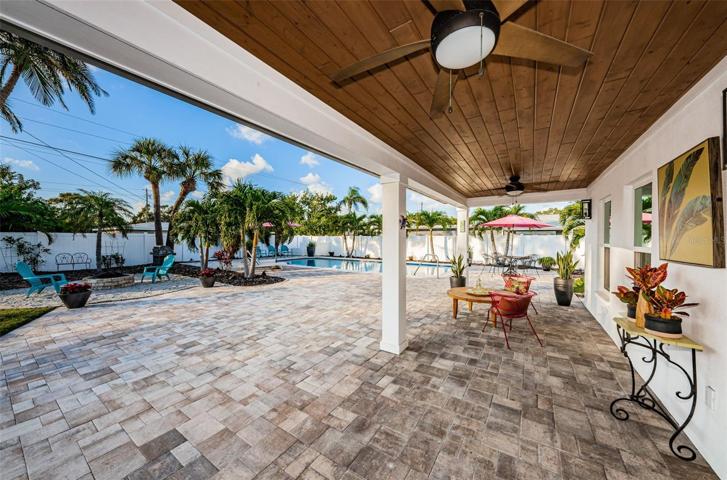 Imagine all the fun you will have in the backyard oasis.