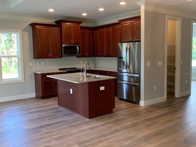 View of Kitchen and Pantry