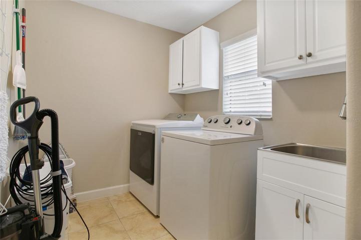 first floor laundry