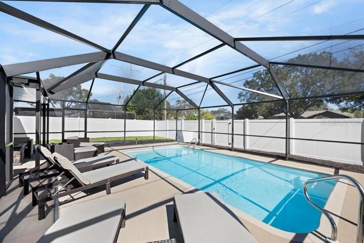 POOL ANDD LANAI WITH FENCED IN YARD