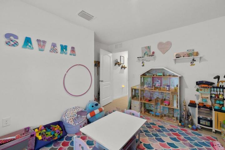 Guest bedroom #4 that can be used as an office or a home gym!