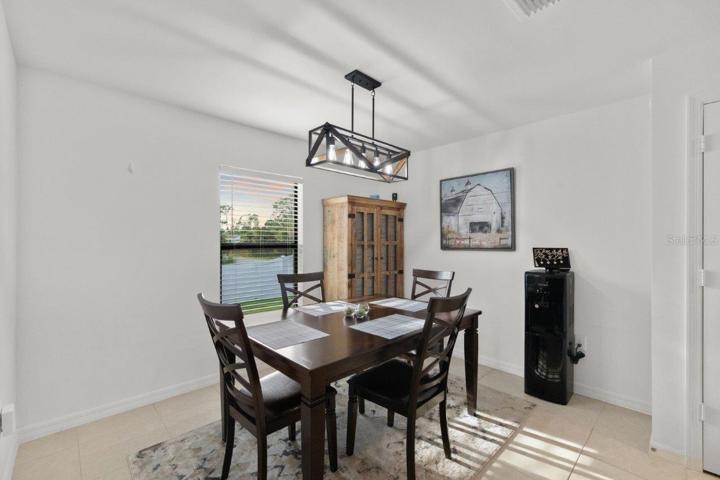 Dining room off the kitchen