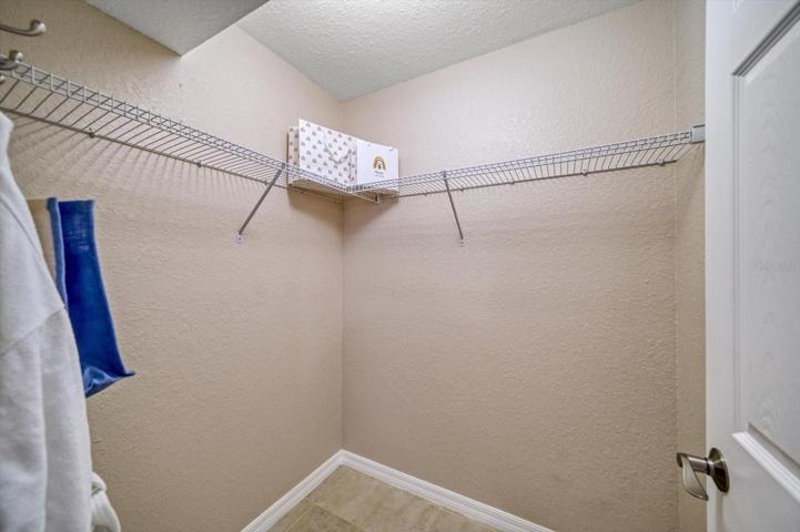 Walk-in closet! This closet could be locked and used for your storage when you have airbnb guests as there is a SECOND closet for guest use!
