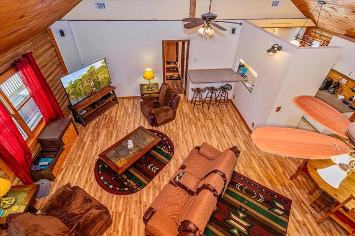 Living Room from Loft Area