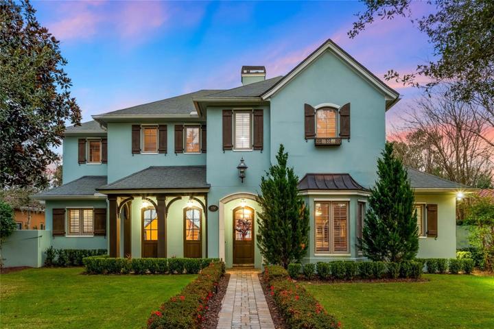 Front of the home