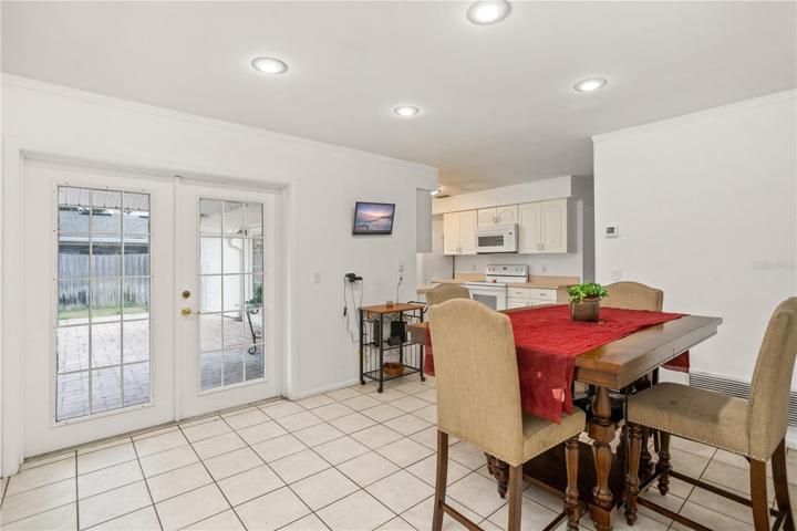 Beautiful French Doors give you access to the Pool area.