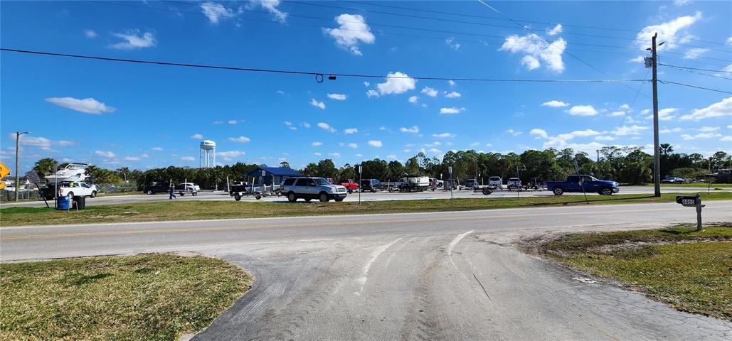 The public boat ramp & trailer parking are located next to the marina.