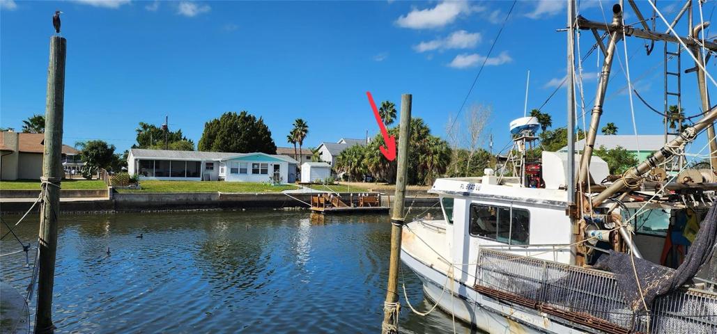 View from across the canal.