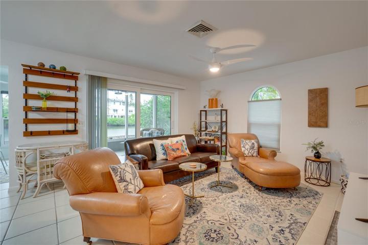 Unit B Living Room