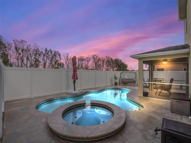 Heated Gunite POOL!  HOT TUB TOO!