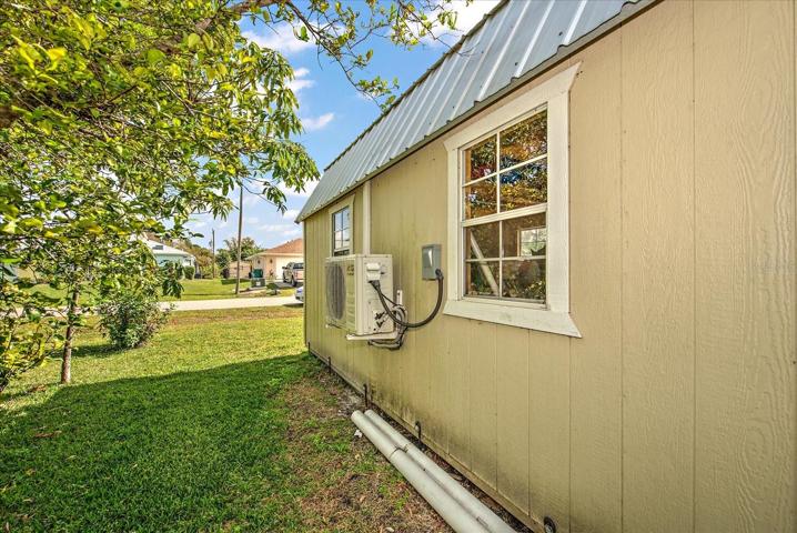 Air Conditioned Shed