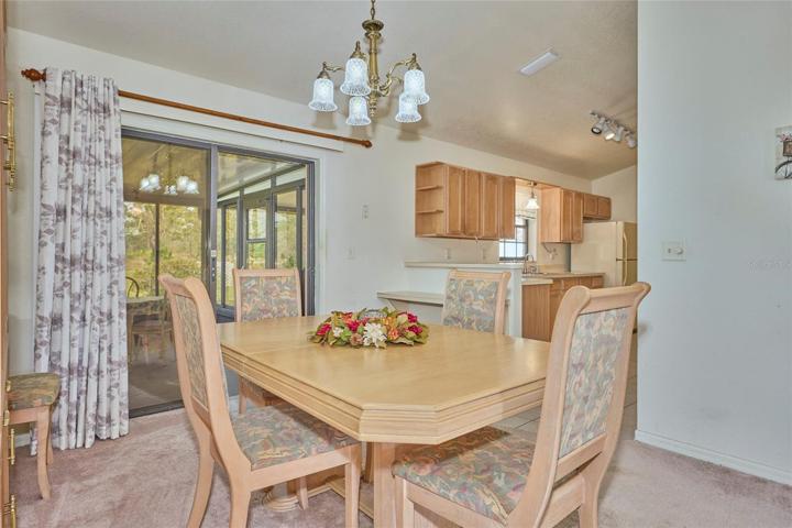 Dining area