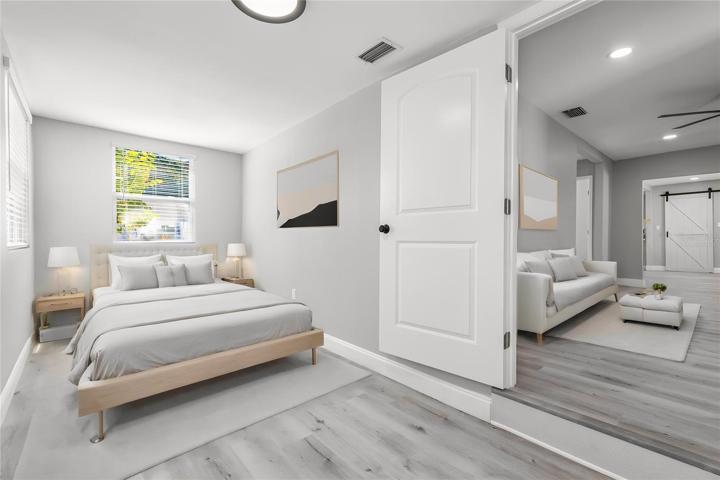 Bedroom Virtually Staged