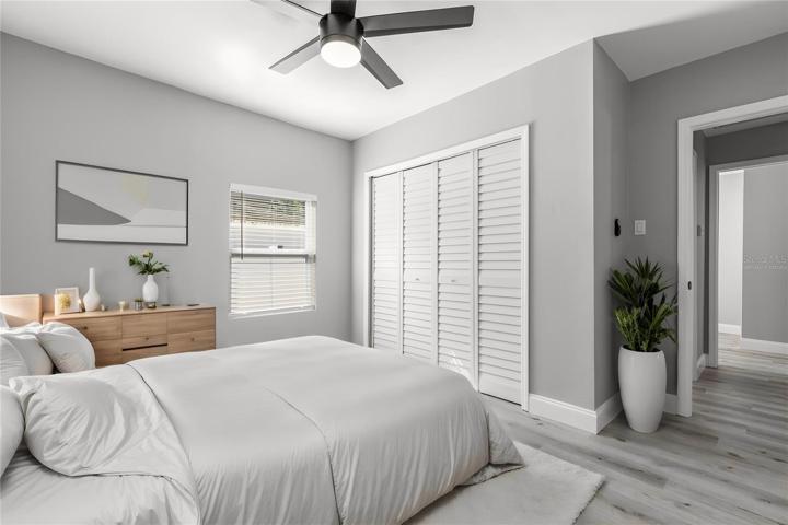 Bedroom Virtually Staged