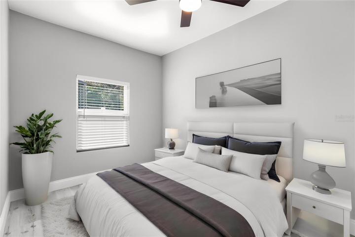 Bedroom Virtually Staged