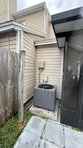 Air conditioning outside unit.
