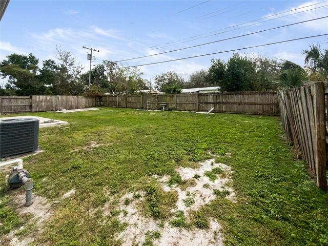 Large Yard from Corner
