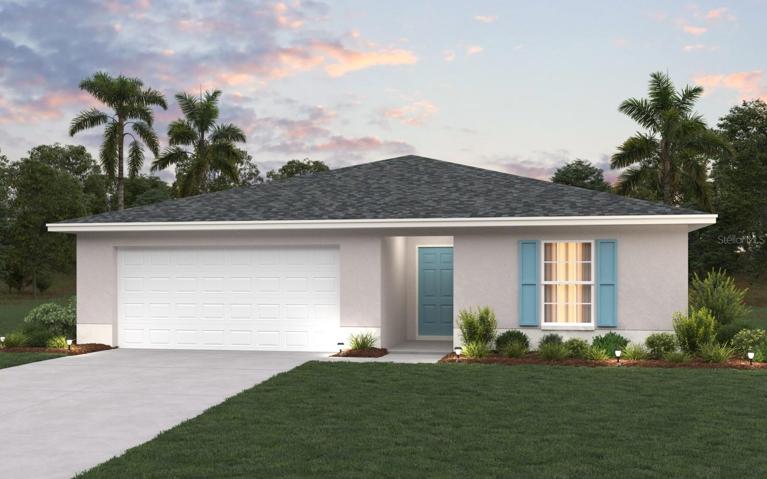 Heron - ELEVATION RENDERING *DISCLAIMER: Renderings, Photos, Virtual Tours are of like model and are used for display purpose only, actual property may vary.