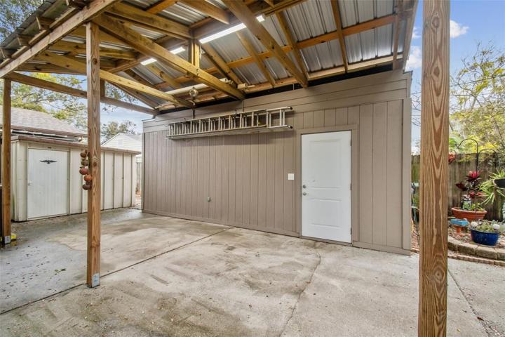 Carport and Storage Shed