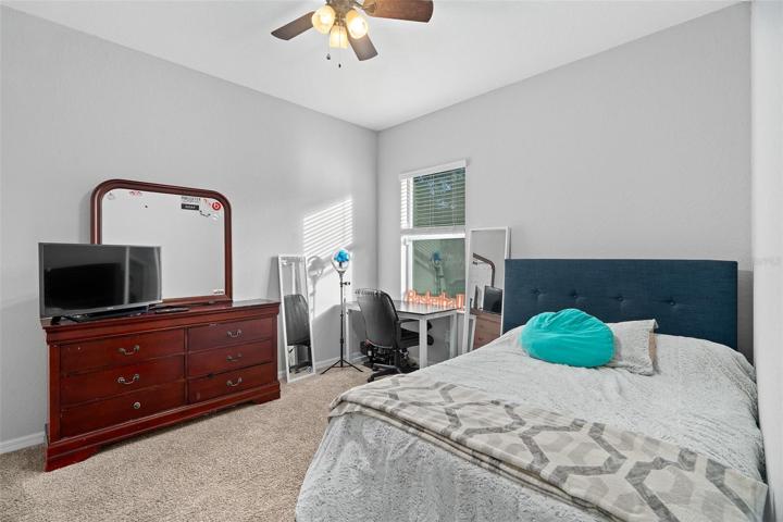 bedroom/optional in-law suite