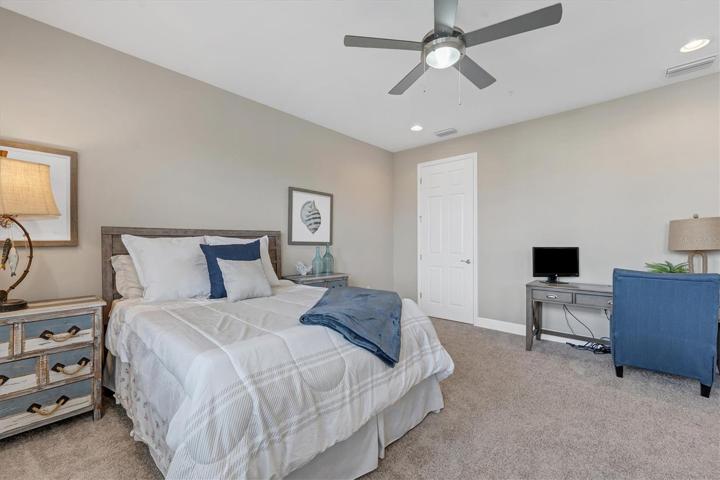 2nd Master Suite also features a spacious walk-in closet