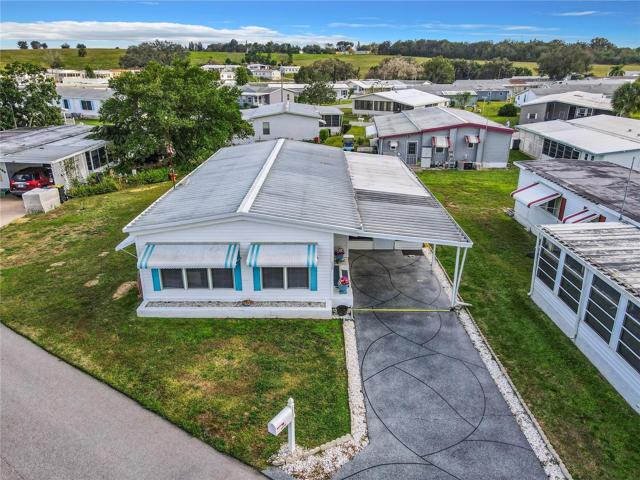 Aerial of the home