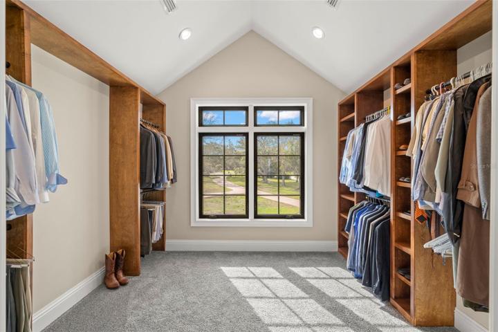 Owner's Retreat Walk in Closet